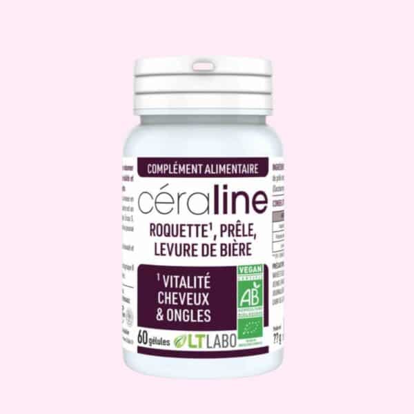 Complément alimentaire bio Céraline LT Labo pour cheveux et ongles