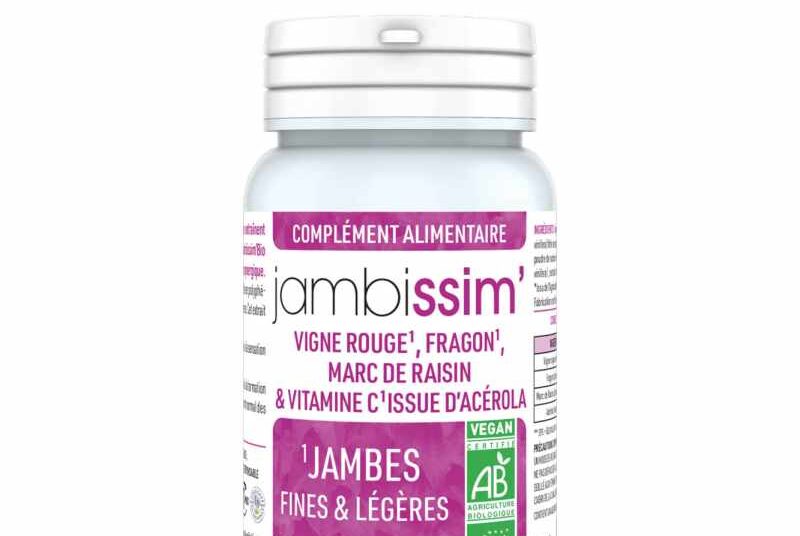 Jambissim Bio LT Labo complément alimentaire bio pour jambes légères et confort circulatoire