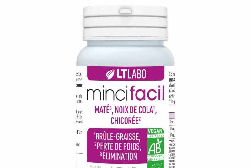 Mincifacil Bio LT Labo complément alimentaire bio minceur et combustion des graisses