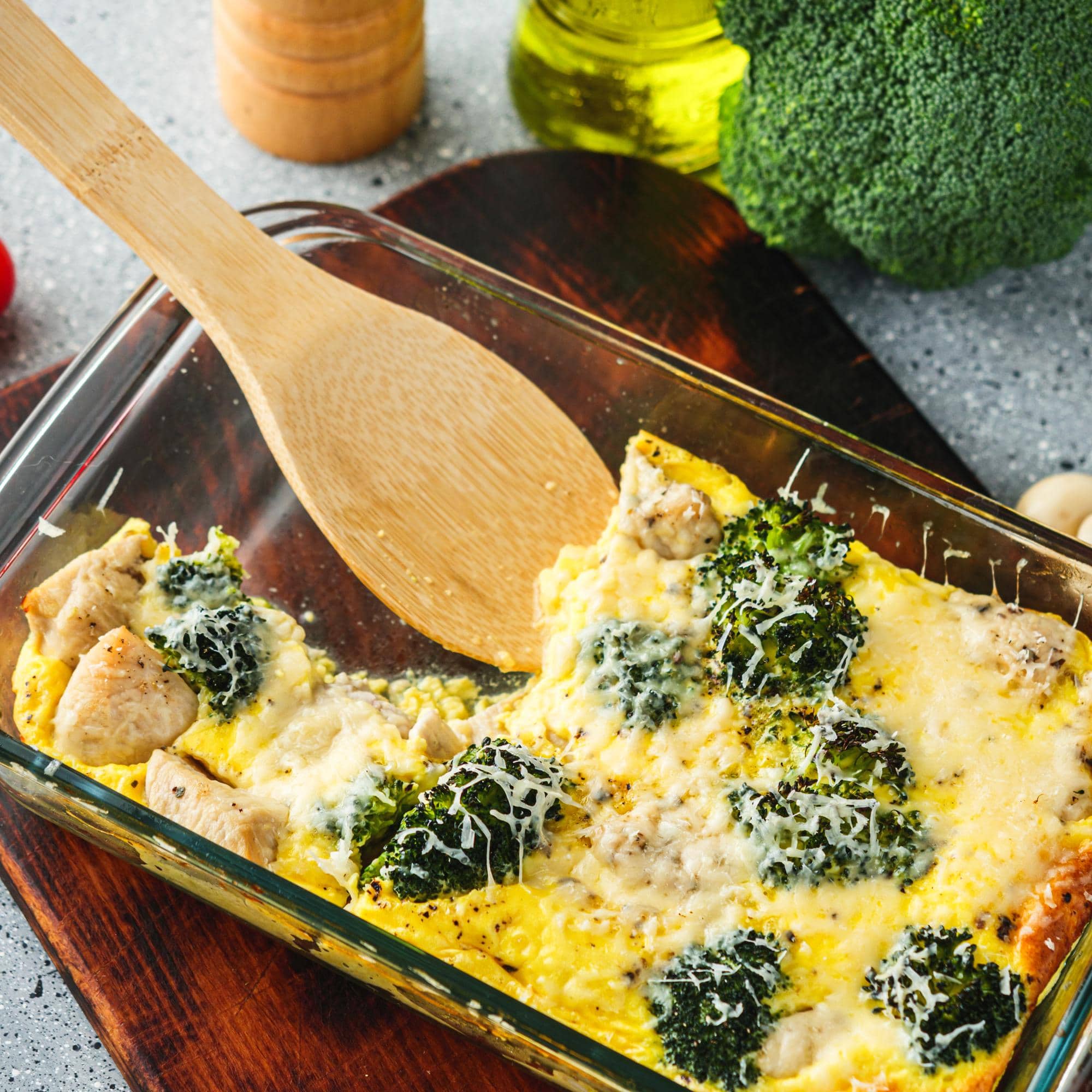 Gratin de légumes au tofu lactofermenté Sojami, une idée gourmande pour intégrer une alternative végétale au fromage dans les plats du quotidien.