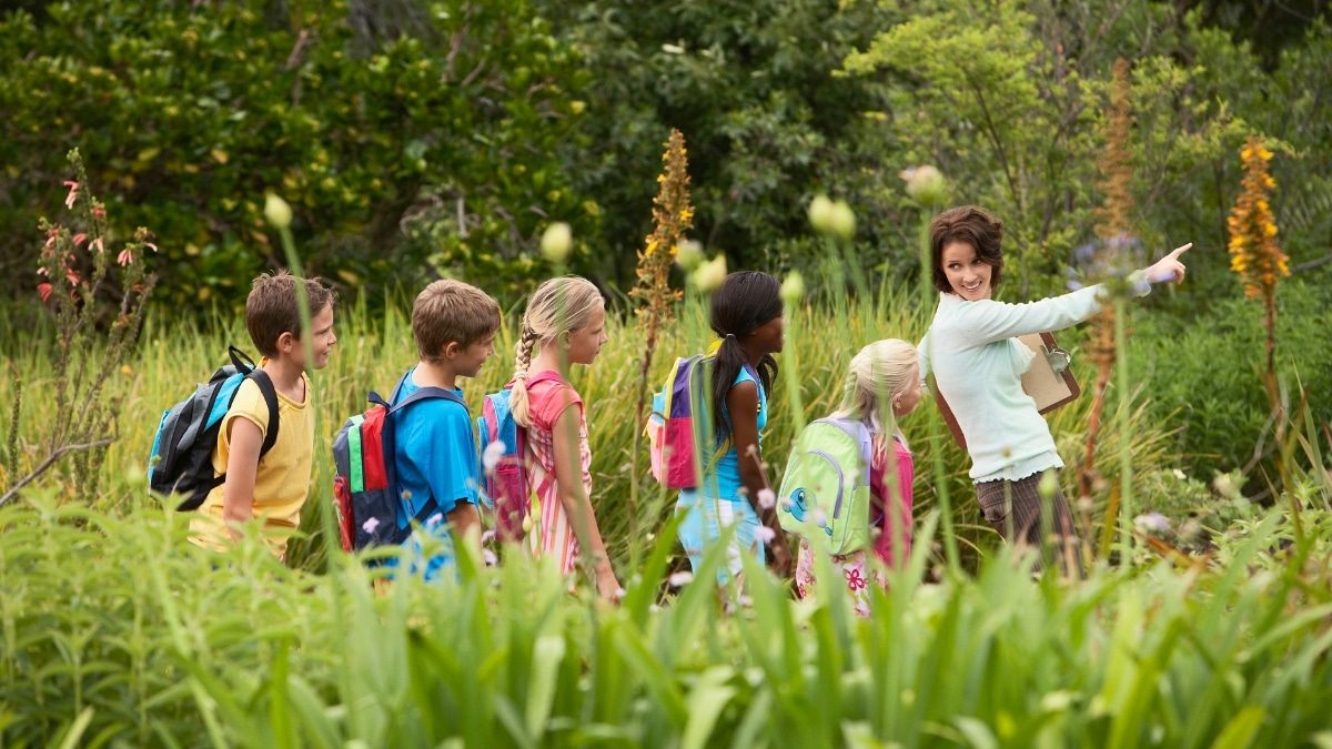 Enfants découvrant la nature à l’école, un enjeu d’égalité sociale
