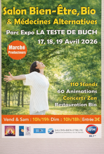 Salon Bien-être Bio Médecines alternatives La Teste de Buch avril 2026